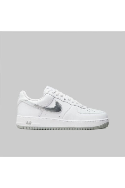Men's Air Force 1 Low Retro Silver Swoosh White Unisex Sneakers