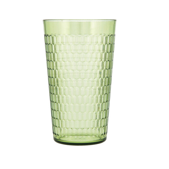 Стакан для напитков пластиковый Quid Viba Зеленый 650 мл (12 штук) (Упаковка 12x)