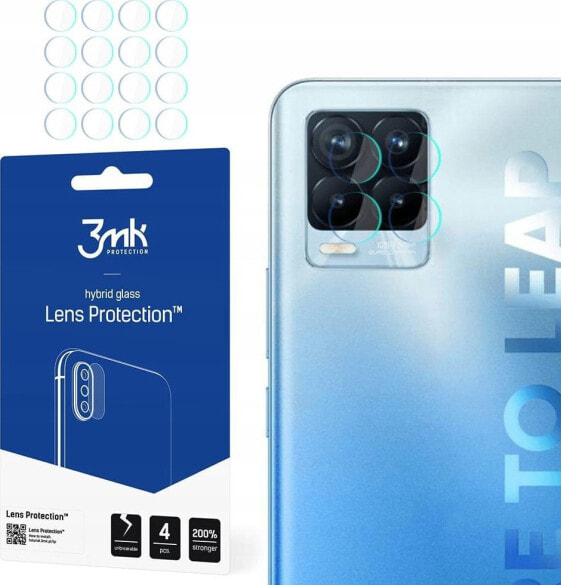 Защитное стекло для камеры 3MK Realme 8 Pro FlexibleGlass Lens 4шт