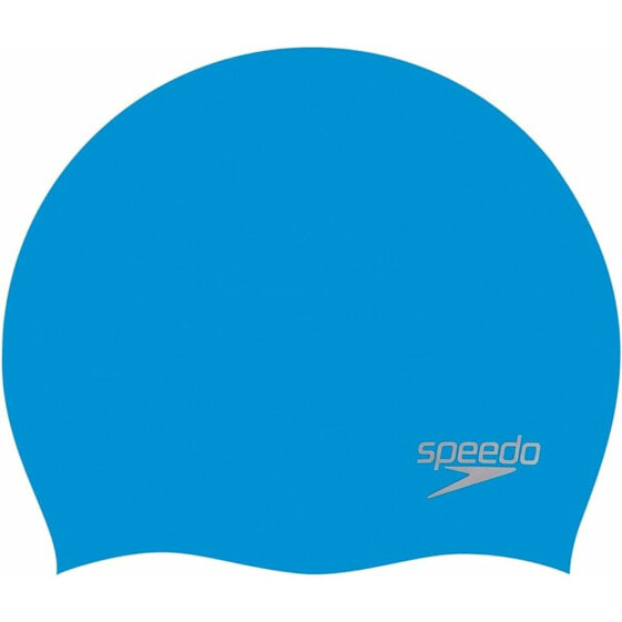 Шапка для плавания Speedo 8-70984D437 Синий Чёрный Silicone Все возрасты