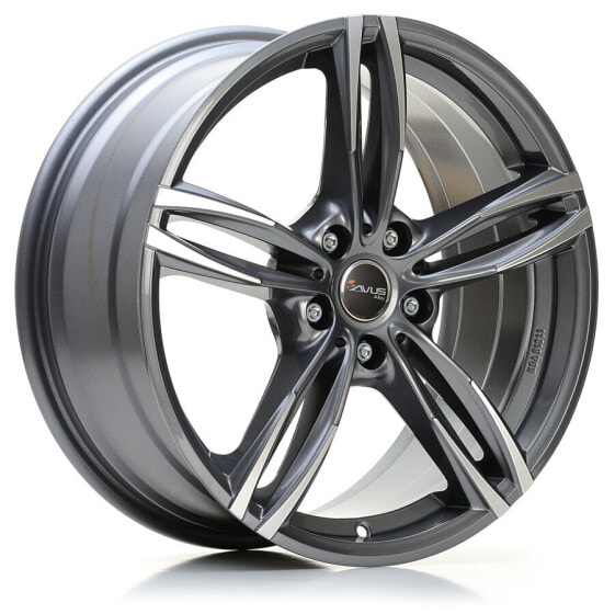 Колесный диск литой Avus Racing AF15 anthracite polished 8x18 ET30 - LK5/112 ML66.5