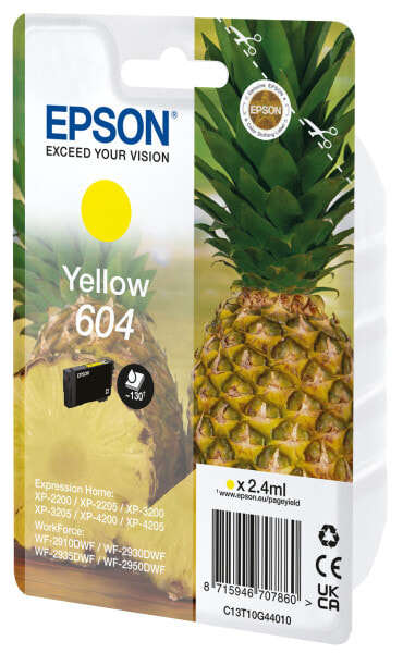 Epson 604 - Standard Yield - 2.4 ml - 1 pc(s) - Single pack