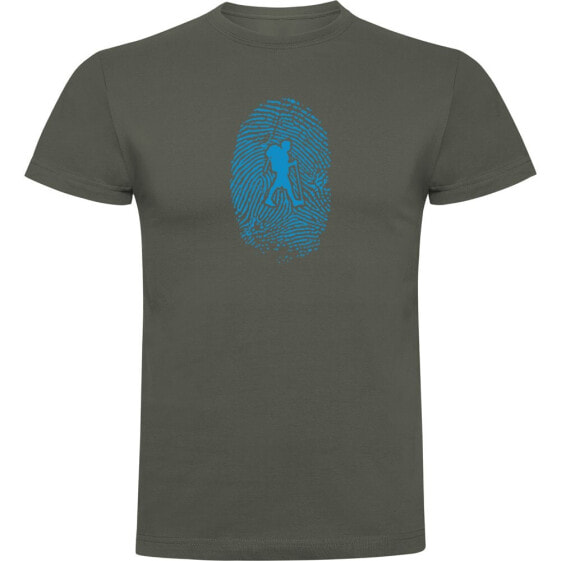 KRUSKIS Hiker Fingerprint short sleeve T-shirt