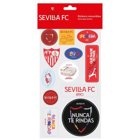 Набор наклеек съемных Sevilla FC 12 моделей