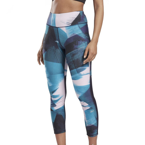 [FK6547] Womens Reebok Running Essentials 7/8 Tight - AOP