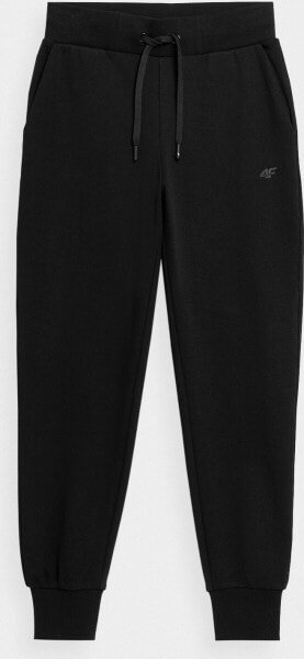 4f Trousers Cas Głęboka Czerń r. M TTROF229