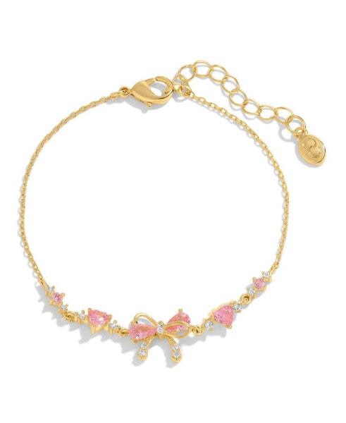 Crystal Little Bow Peep Bracelet