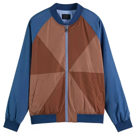 SCOTCH & SODA Cut And Sew Reversible bomber jacket