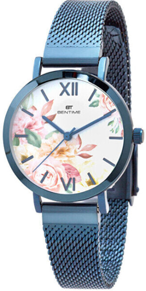 Women's floral watch 008-9MB-PT610119E
