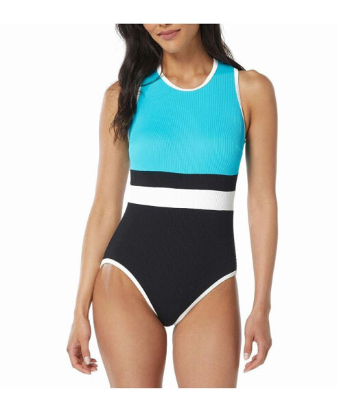 Women's Aspire Ribbed One Piece Swimsuit