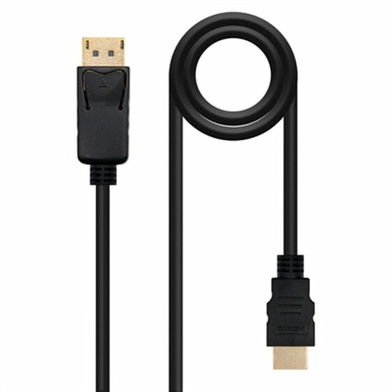 Адаптер для DisplayPort на HDMI NANOCABLE 10.15.4300 Чёрный 50 cm