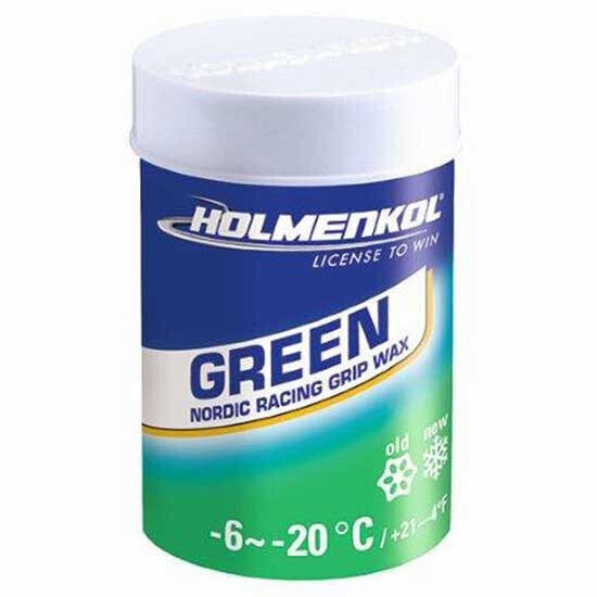 HOLMENKOL Grip Green -6°C/-20°C Wax 45 g