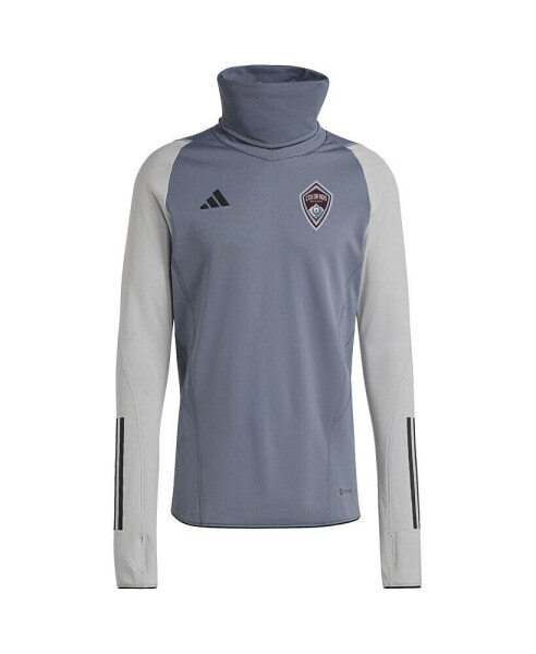 Куртка Adidas мужская серая Colorado Rapids Warm Raglan COLD.RDY