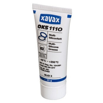 XAVAX OKS 1110 - Silicon grease - Black - Blue - White - 1 pc(s) - 20 g