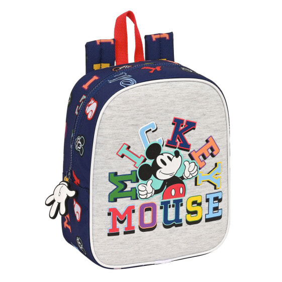 Детский рюкзак Mickey Mouse Clubhouse Only one Тёмно Синий 22 x 27 x 10 cm
