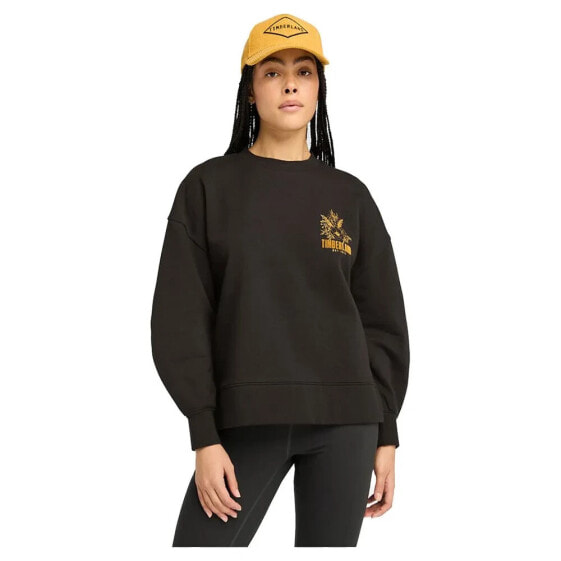 TIMBERLAND Brushed Chest Graphic sweatshirt