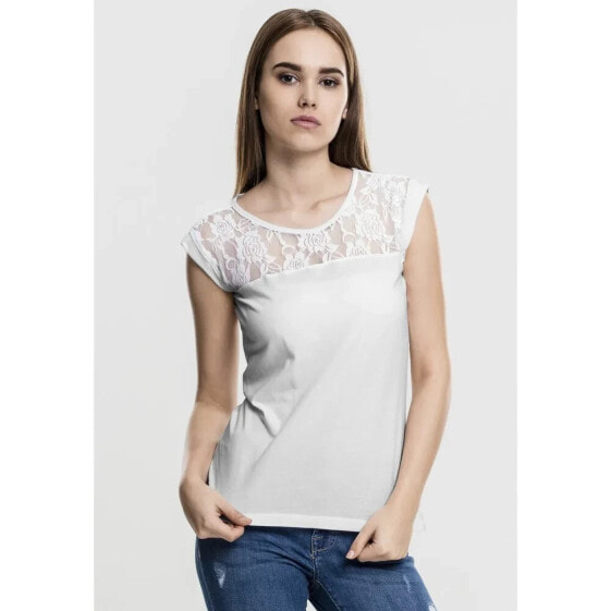 URBAN CLASSICS Top Lace sleeveless T-shirt