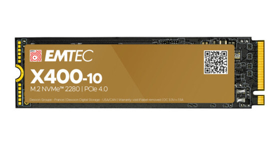 EMTEC X400-10 - 4000 GB - M.2 - 7400 MB/s