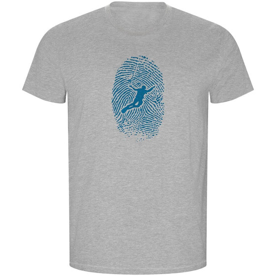 KRUSKIS Diver Fingerprint ECO short sleeve T-shirt