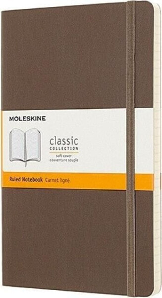 Moleskine Notes L 13x21cm linia 192K BR brązowy