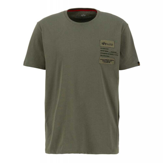 ALPHA INDUSTRIES Patch Lf short sleeve T-shirt