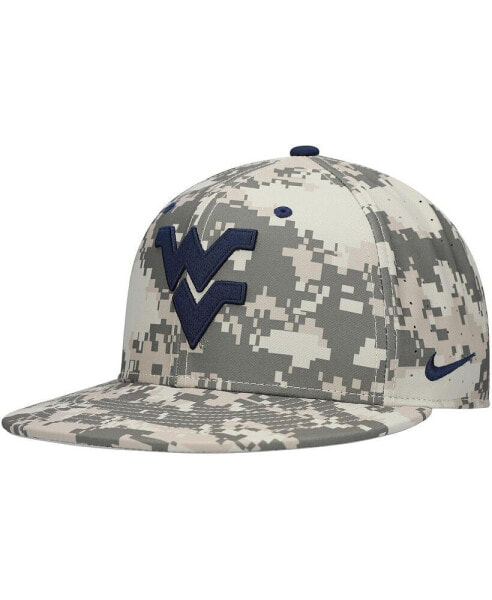 Men's Camo West Virginia Mountaineers Aero True Baseball Performance Fitted Hat