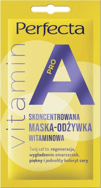 Perfecta Beauty Vitamin proA skoncentrowana maska-odżywka witaminowa 8ml