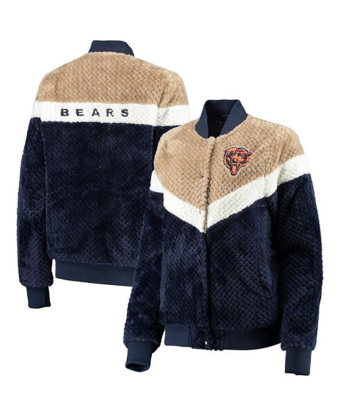 Толстовка женская G-III 4Her by Carl Banks Chicago Bears Riot Squad Sherpa Full-Snap (Тип: Свитшоты и толстовки)