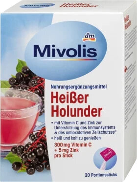 Heißer Holunder, Portionssticks 20 St., 100 g