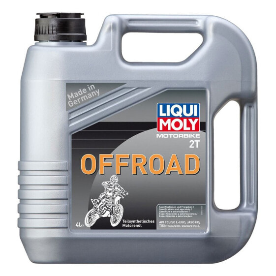LIQUI MOLY 2T Semi Synthetic Offroad 1L Motor Oil