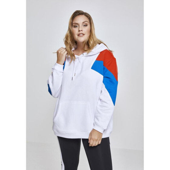 Толстовка большого размера URBAN CLASSICS Oversized 3-Tone Blo Big