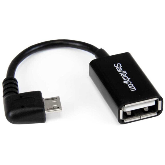 STARTECH Right Angle Micro USB OTG 12 cm Adapter