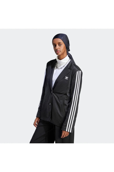 Куртка Adidas Adicolor Kadın Siyah Ceket