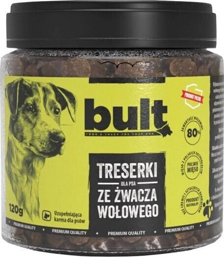 BULT Bult Treserki Ze Żwacza Wołowego Przysmak Dla Psa 120 g