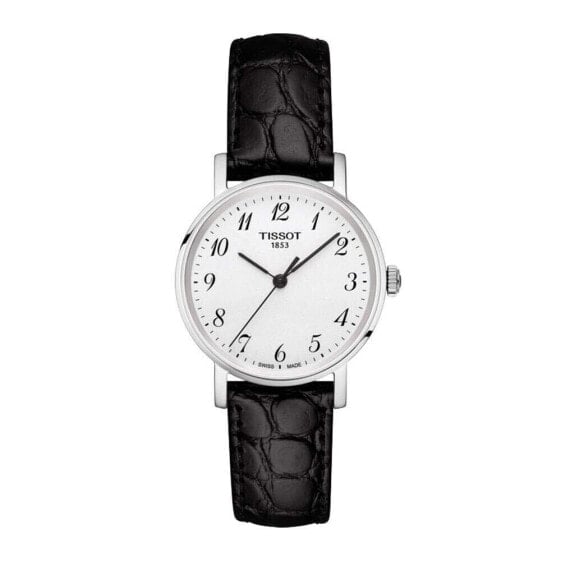 Часы и аксессуары Tissot Женские часы Everytime Desire 316L Stainless Steel Fashion Швейцарские кварцевые через ремешок из кожи