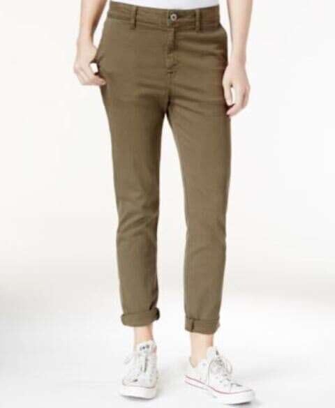 DL1961 Women's Slouchy Skinny Jeans Clover Green 27