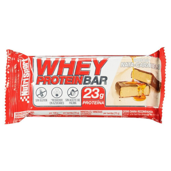 NUTRISPORT Protein Bar 70g 1 Unit Cream