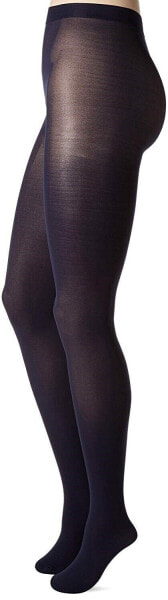 HUE 159683 Women's Opaque Sheer to Waist Navy Blue Tights Sz. S