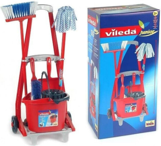 Игровой набор Klein Vileda Cleaning Trolley Play Set (Набор для уборки Vileda)