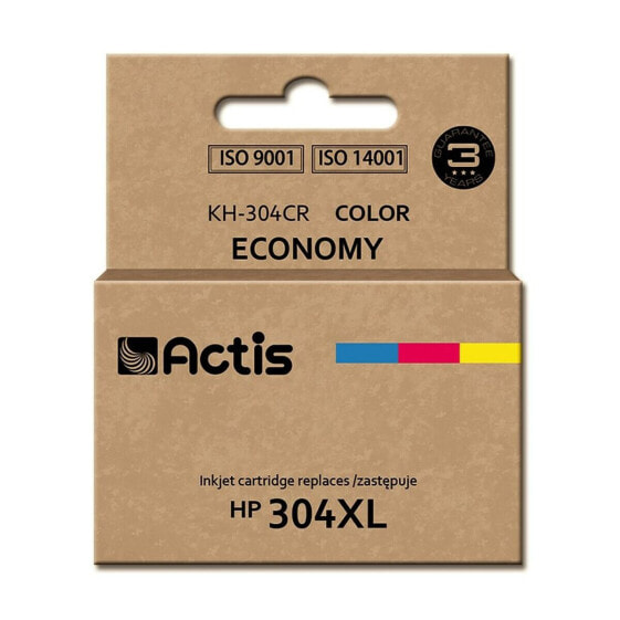 Картридж с оригинальными чернилами Actis KH-304CR Розовый/Желтый