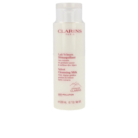 Жидкое очищающее средство Clarins Velvet Clean на основе молока 200 мл