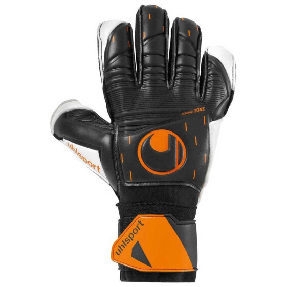 Вратарские перчатки Uhlsport Speed Contact Soft Flex Frame - серия flex frame, защита пальцев, бандаж.