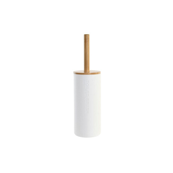 Щетка для унитаза DKD Home Decor 9 x 9 x 35,5 cm Натуральный Белый полипропилен