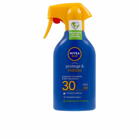 Nivea Sun Protect & Hydrate Spray Spf30 Увлажняющий солнцезащитный спрей для тела 270 мл