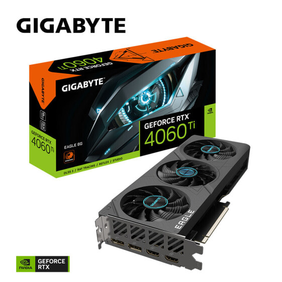 Видеокарта Gigabyte GeForce RTX 4060 Ti EAGLE 8G