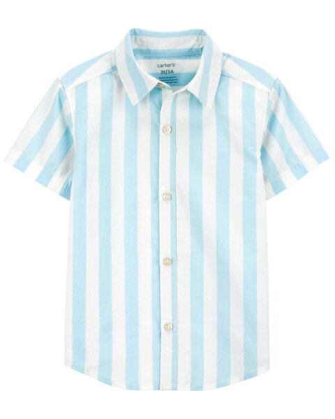 Baby Striped Button-Down Shirt 24M