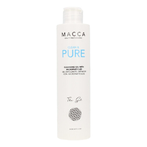 MACCA  Clean & Pure Отшелушивающий гель для лица с микрочастицами 200 мл