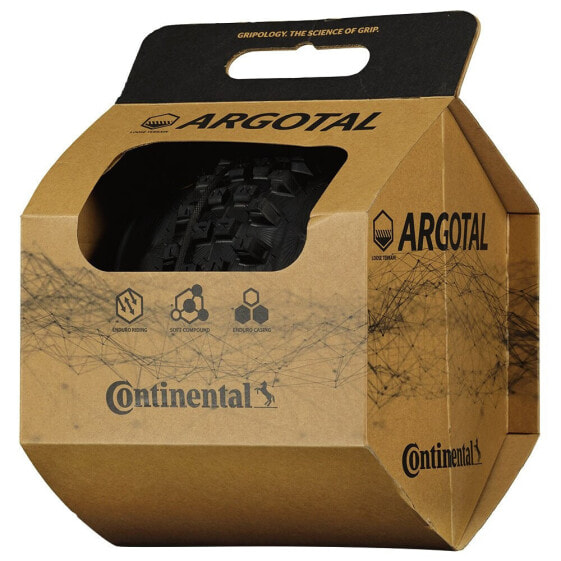 Покрышка велосипедная CONTINENTAL Argotal Enduro 29´´ Tubeless MTB Tyre Black