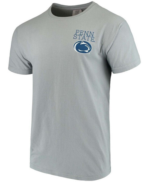 Men's Gray Penn State Nittany Lions Comfort Colors Campus Scenery T-shirt