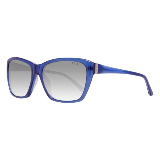 Женские солнцезащитные очки квадратные синие Elle EL14834-56NV (56 mm)